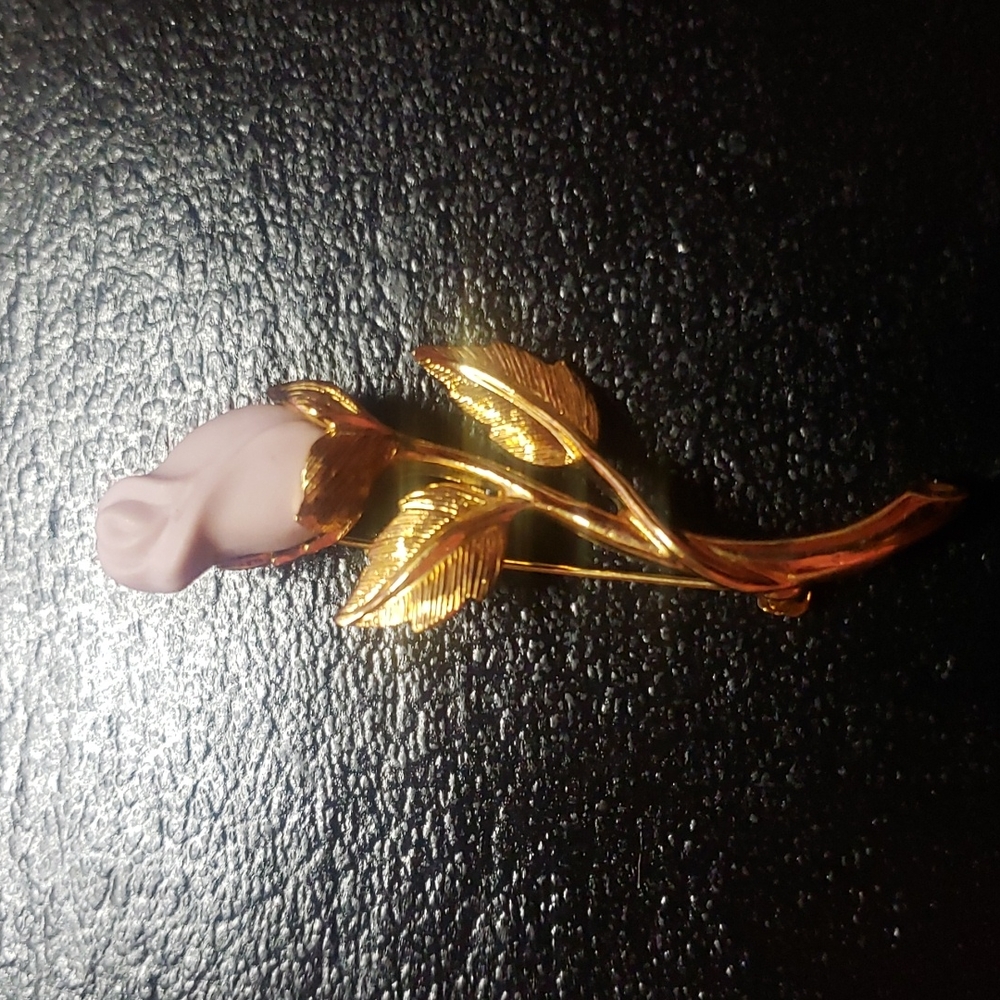 Vintage Rose Brooch